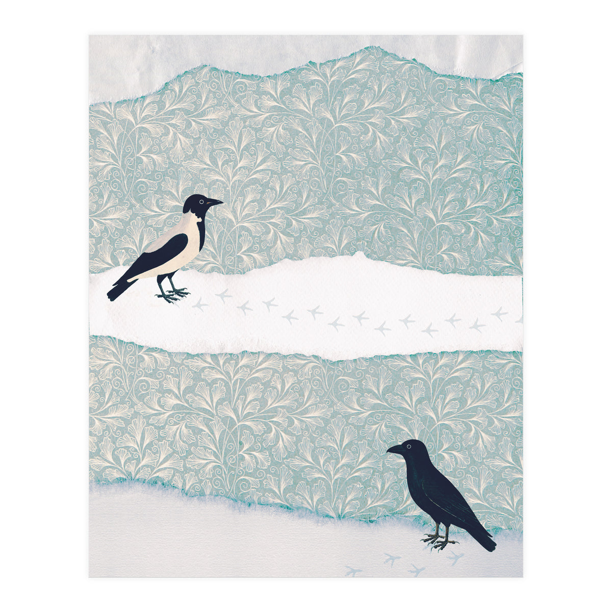 Friends In The Snow (Print Only)