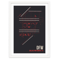 Dallas/Fort Worth Airport Layout