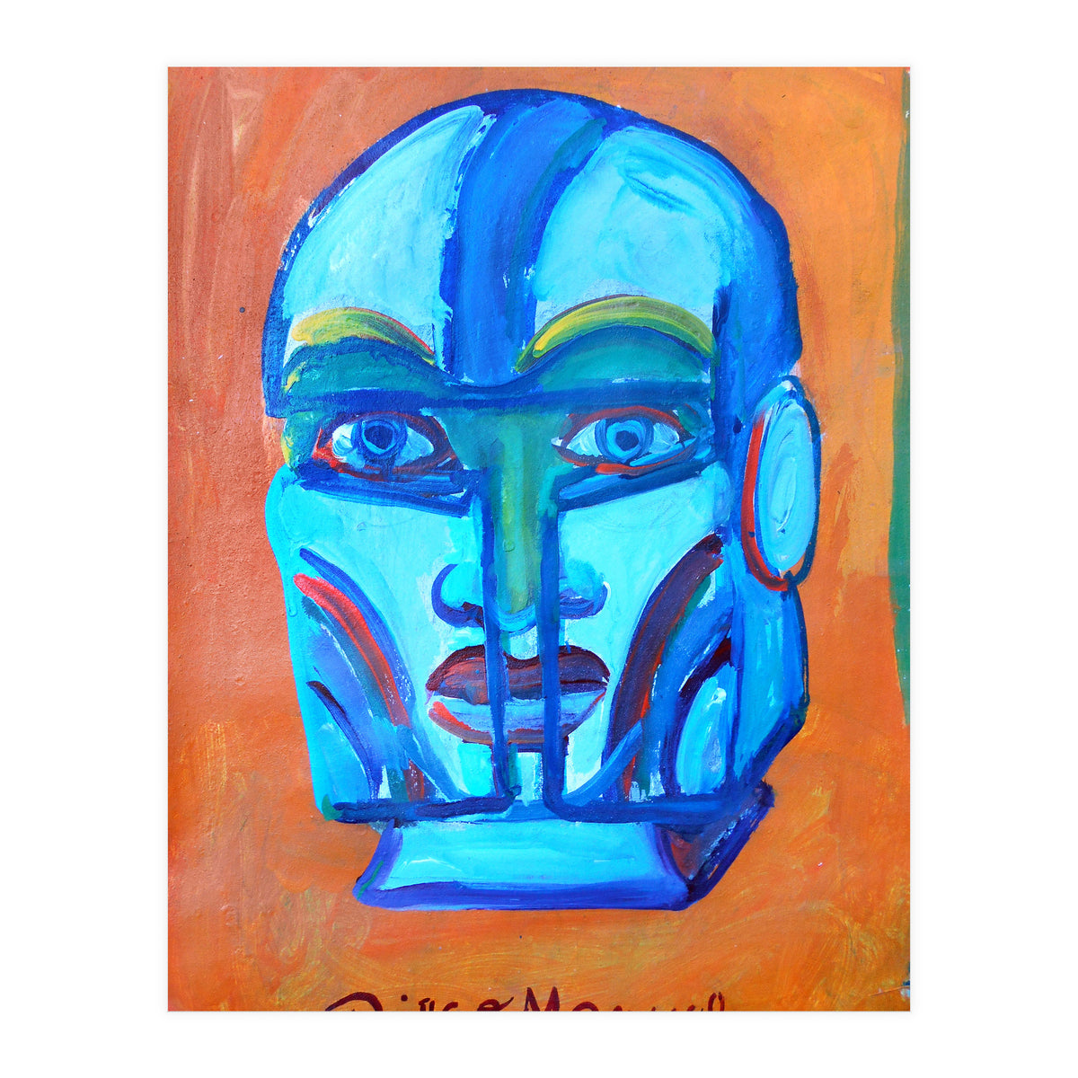 Caballero Enmascarado (Print Only)