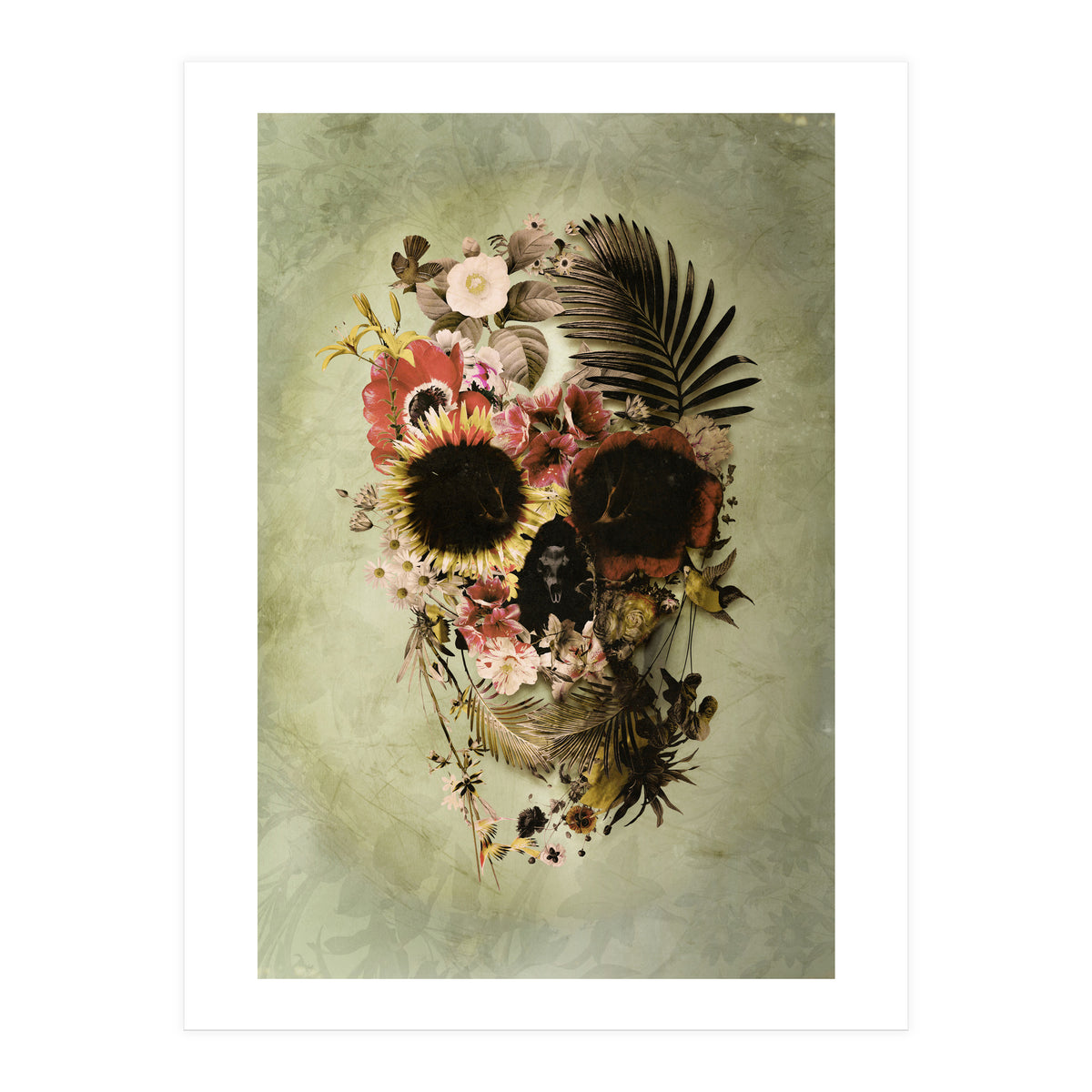 Garden Skull Light  (Print Only)