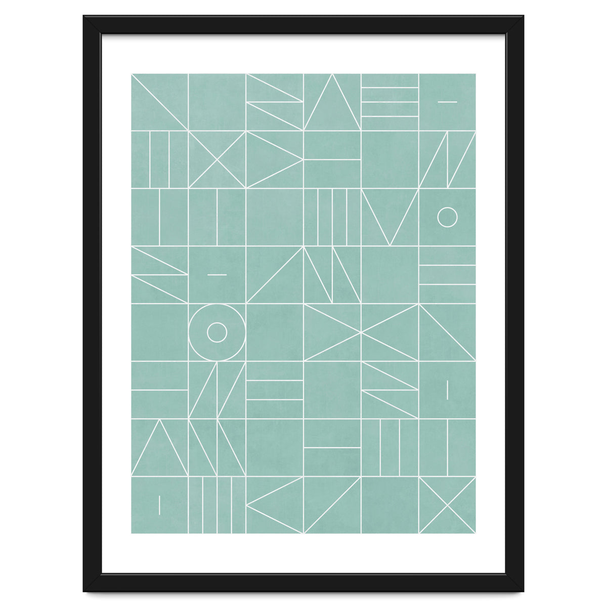 My Favorite Geometric Patterns No.7 - Light Blue