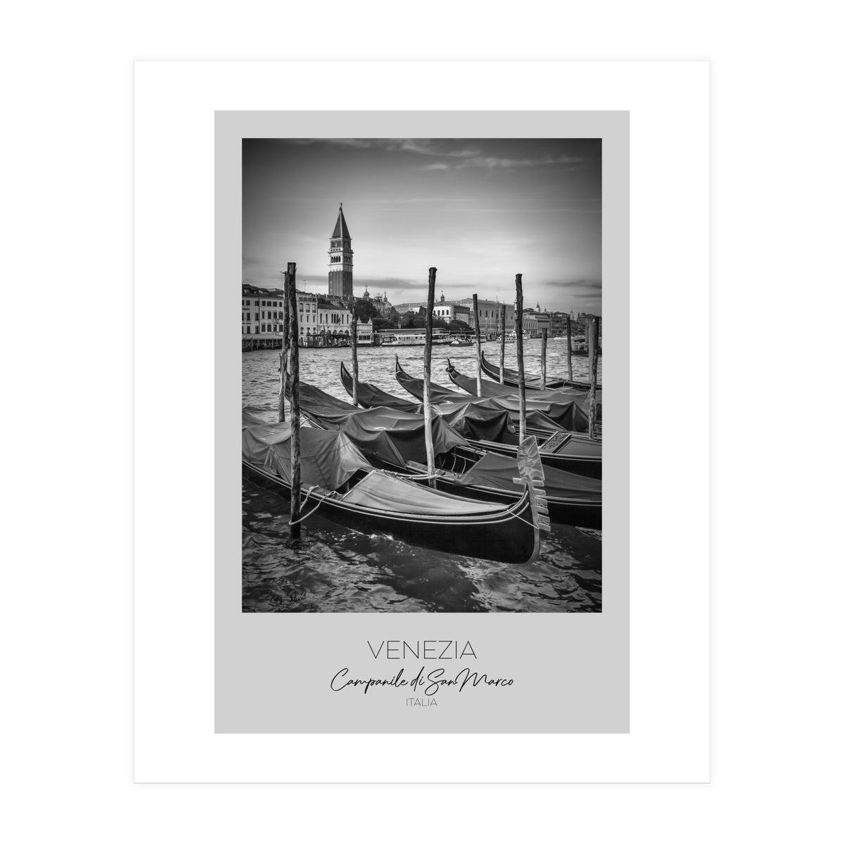 In focus: VENICE Grand Canal and St Mark's Campanile  (Print Only)