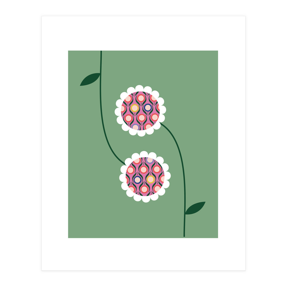 Pressed Flowers Rgb (Print Only)