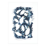 Indigo Blue Botanical Leaves No. 10 (Print Only) thumbnail