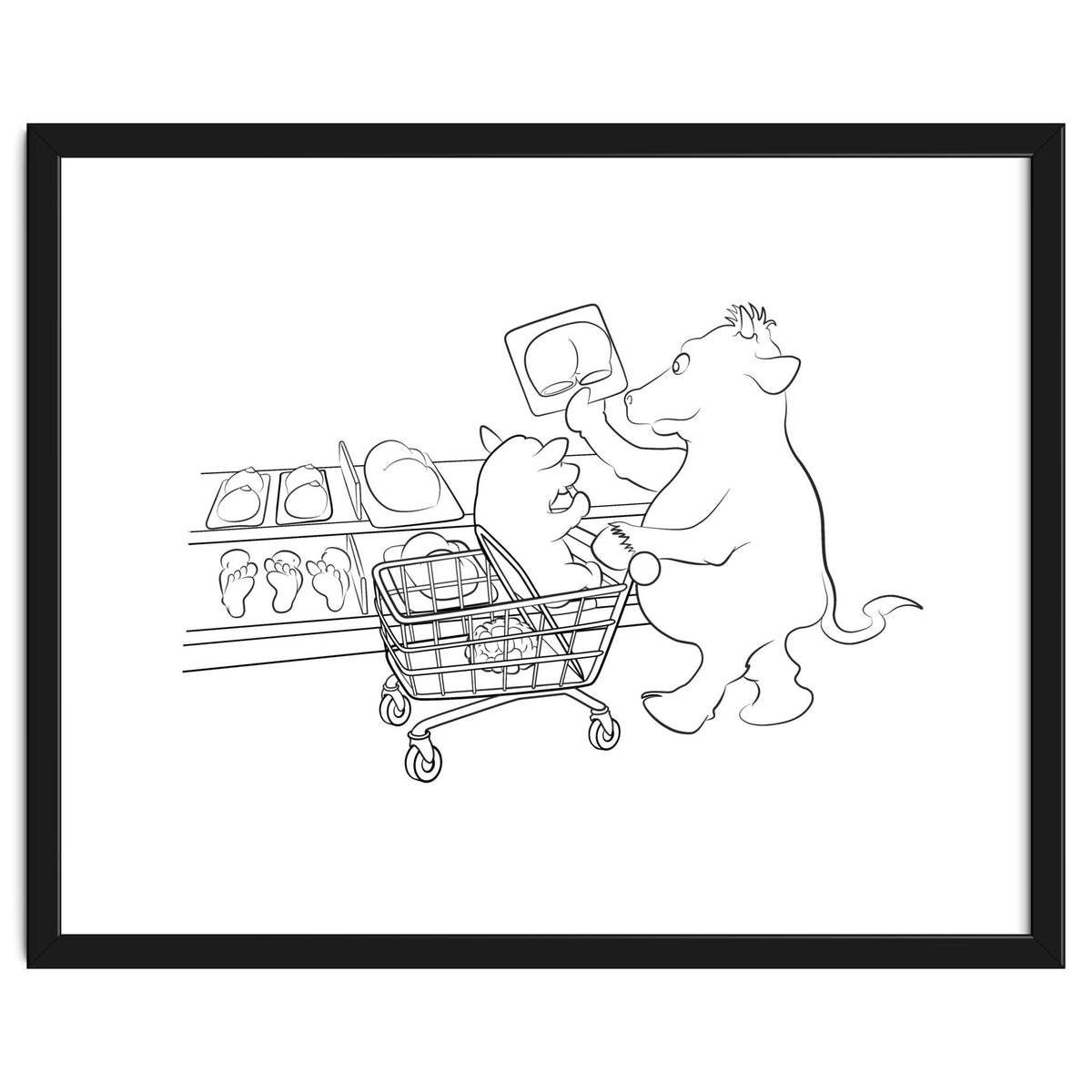 Supermarkey Cow Mandos