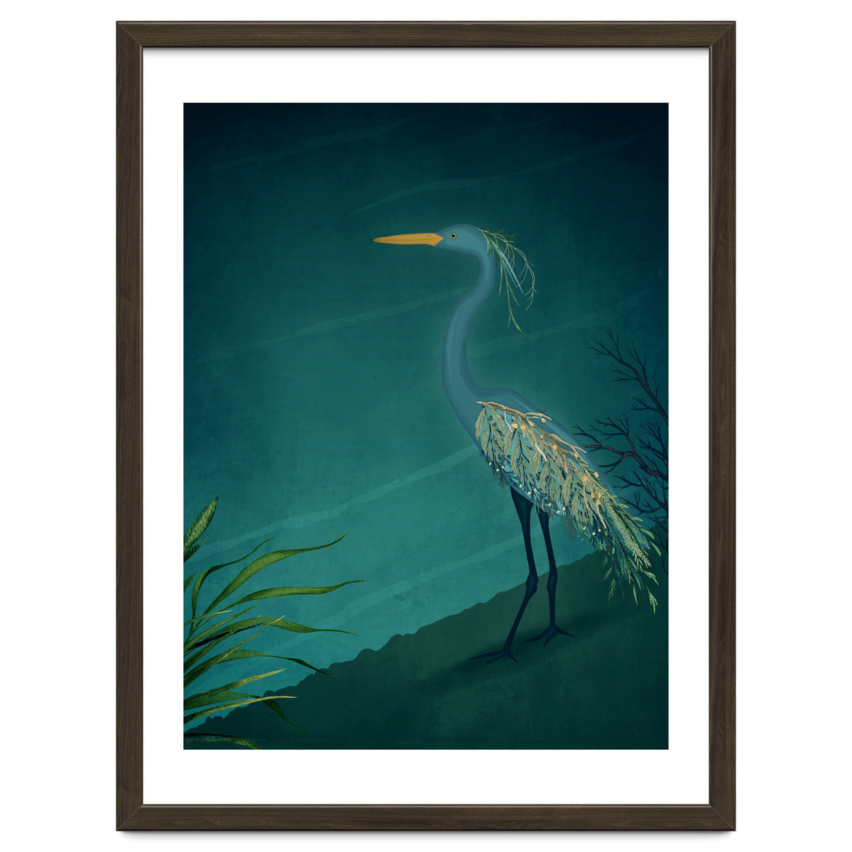 Camouflage:  The Crane