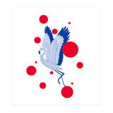 blue flamingo (Print Only) thumbnail