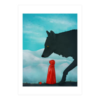 Red And Wolf (Print Only)