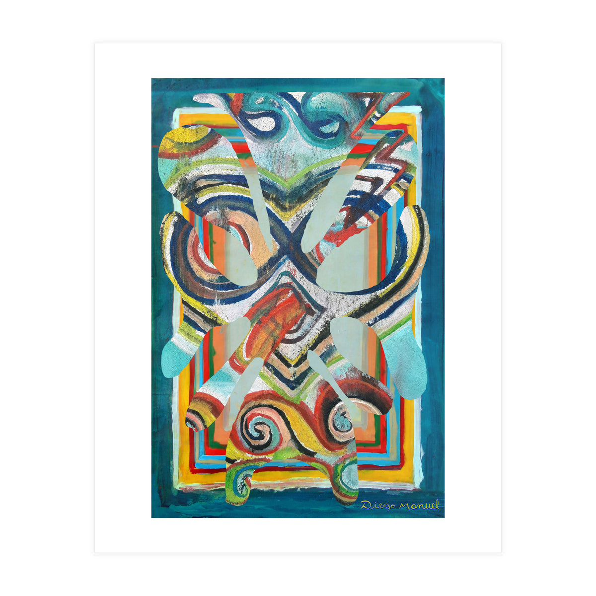 Pop Abstract 2023 Tapiz 11 (Print Only)