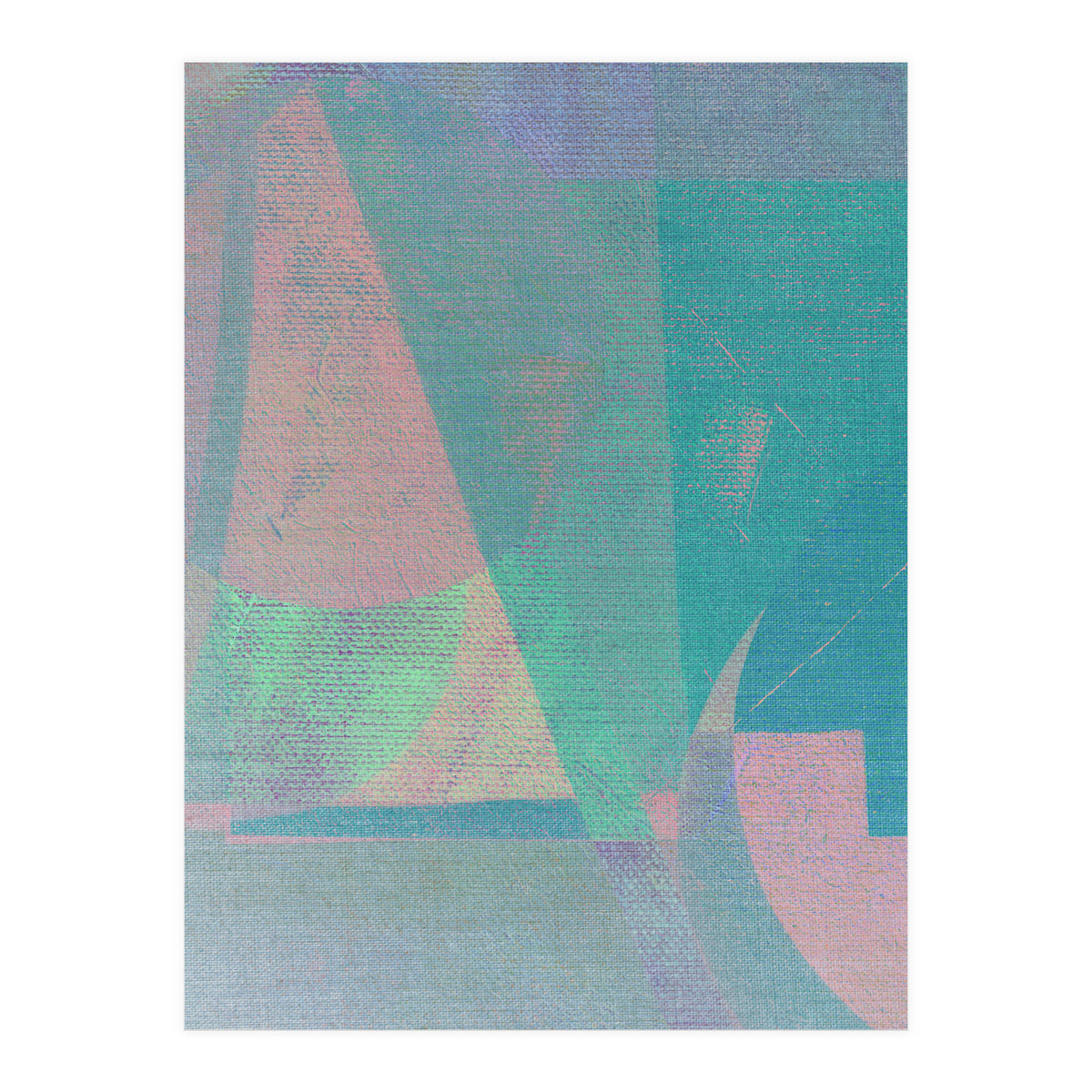 Fog In Downtown (3) (Print Only)