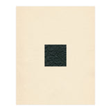 Minimal black square on beige (Print Only) thumbnail