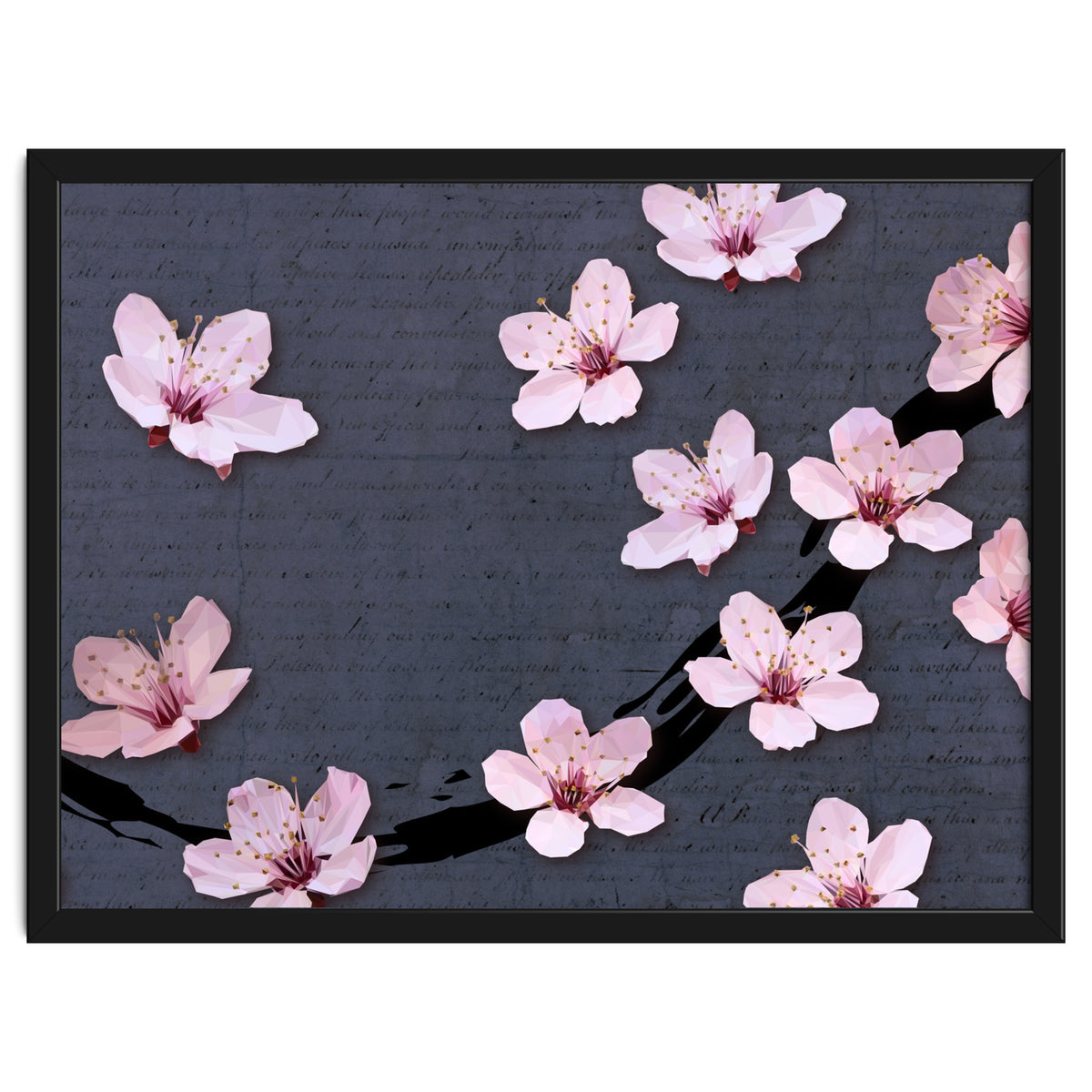 Triangulated Cherry Blossoms