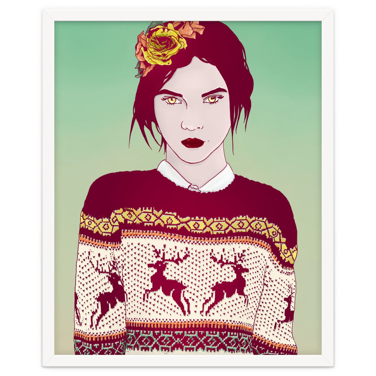 Sweater Weather Lady