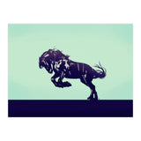 Dark Blue Stallion (Print Only) thumbnail