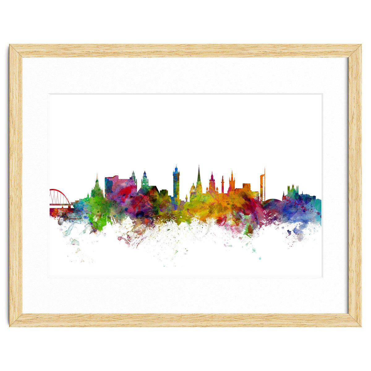 Glasgow Scotland Skyline