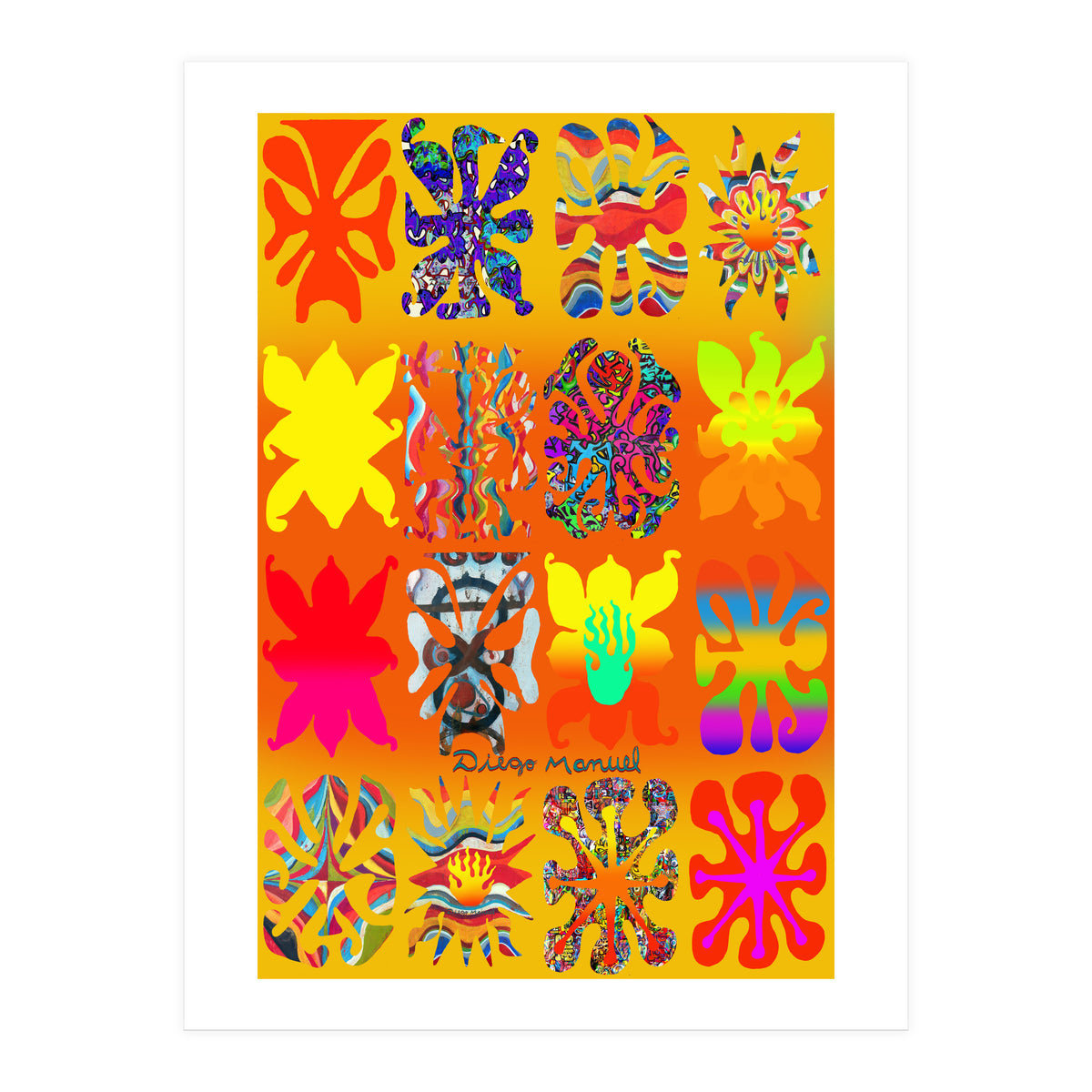 Pop Abstract 2023 Tapiz 65 (Print Only)