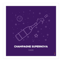 Oasis Champagne Supernova (Print Only)