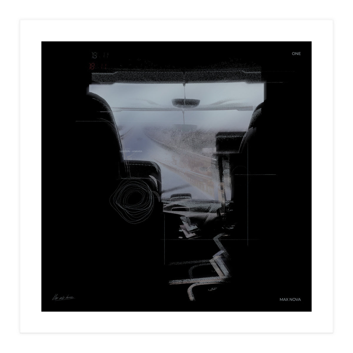 Her trip home. One (Print Only)