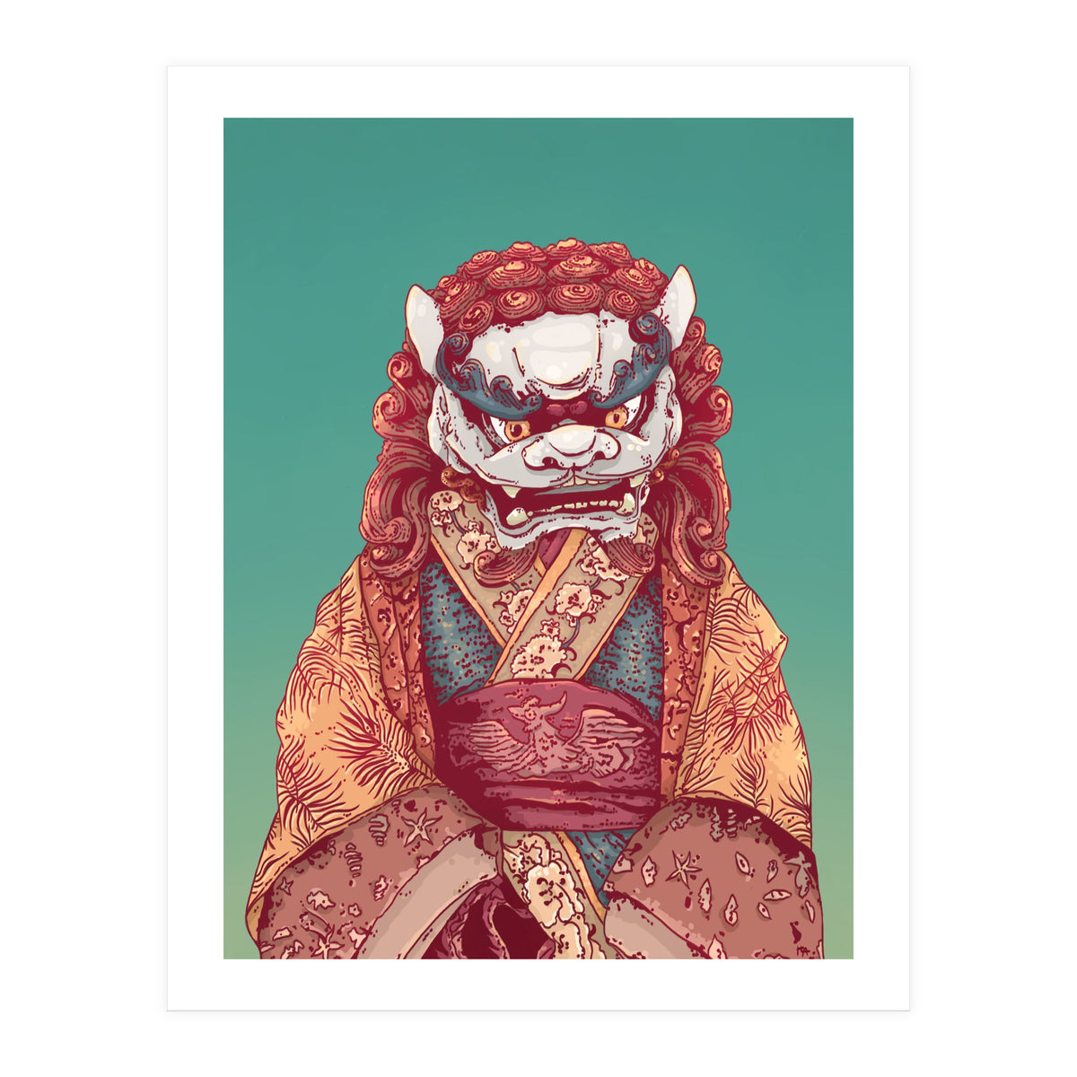 Imperial Guardian Lady (Print Only)