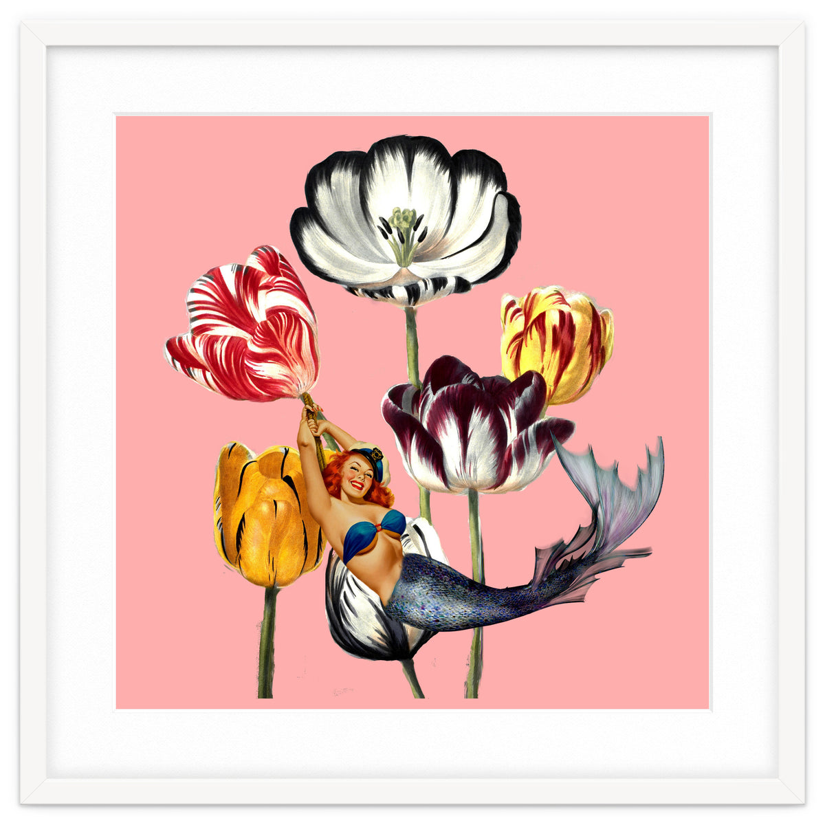 Mermaid On Earth Pink