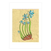 Blue Flowers (Print Only)