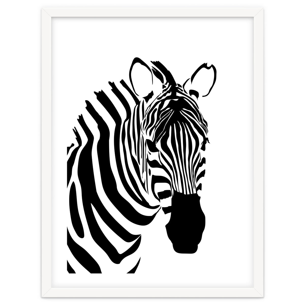 Zebra Stripe - Monochrome