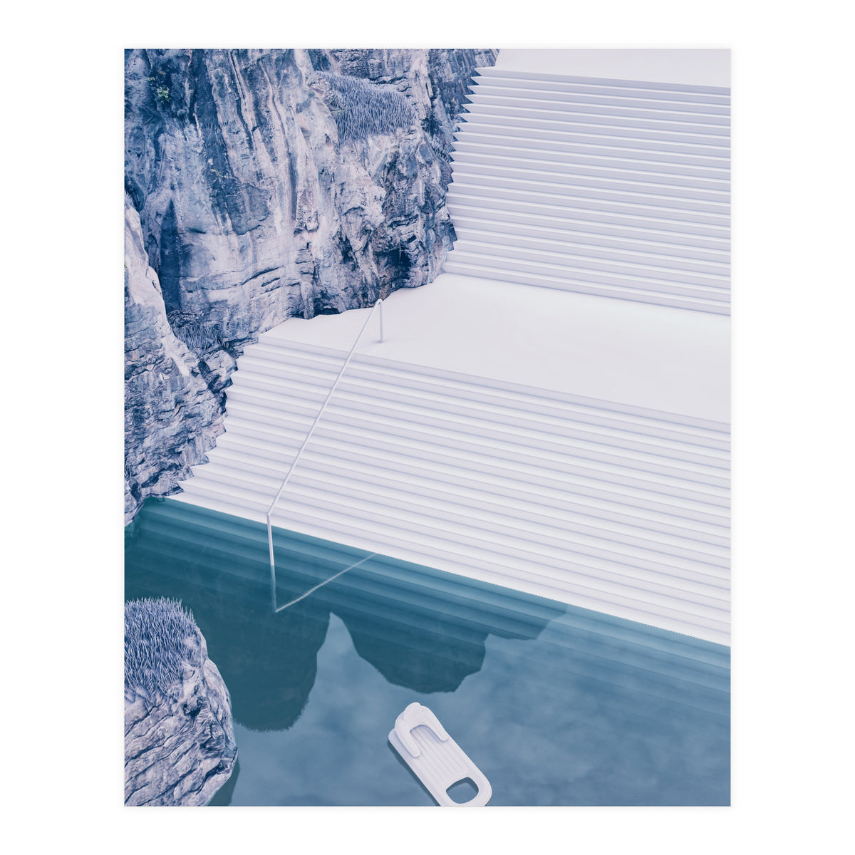 POOL SERIES-GREEN (Print Only)