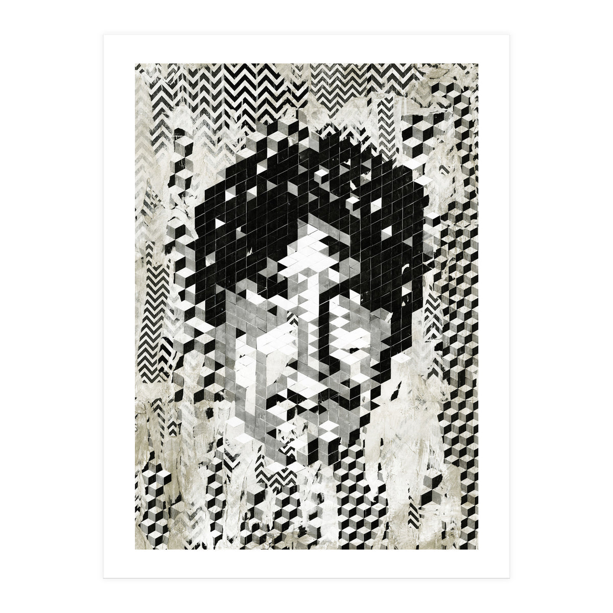 Cube Head (Print Only)