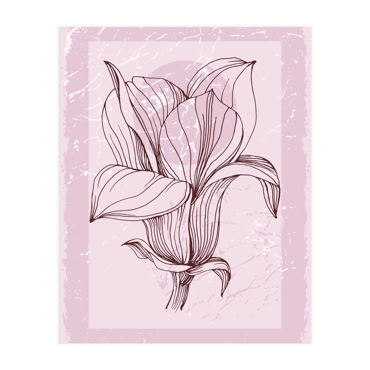 Magnolia - Minimal Contemporary Botanical Floral (Print Only)