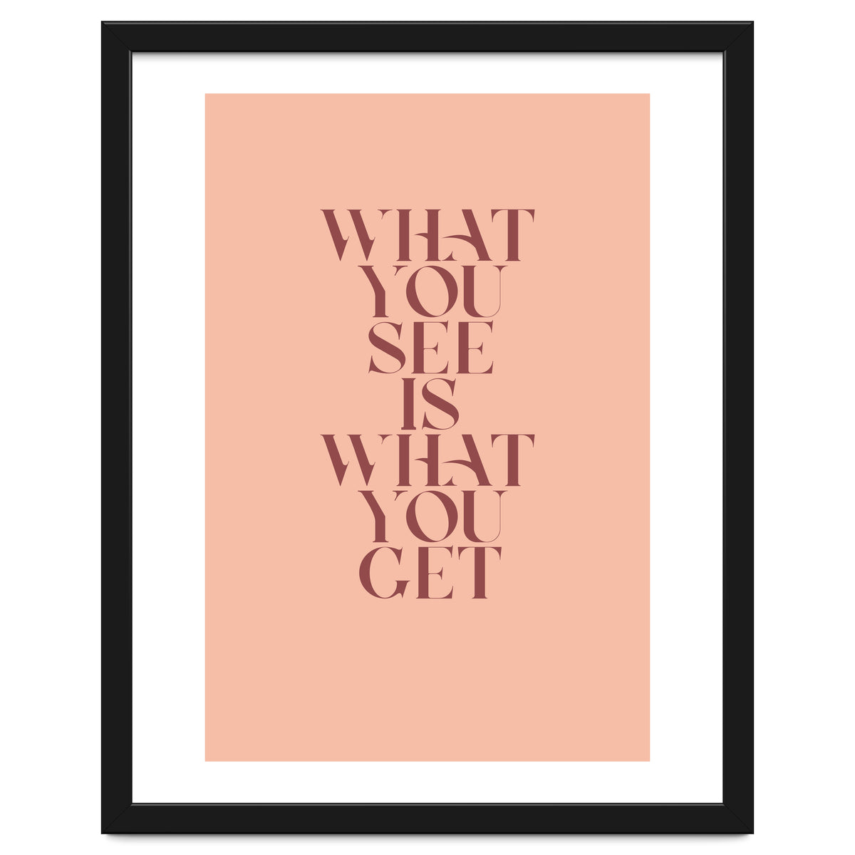 WHAT YOU SEE - Color