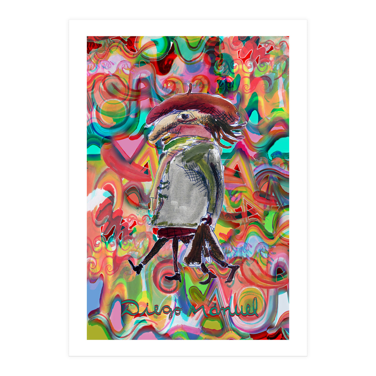 Estrella Del Arte 4 (Print Only)