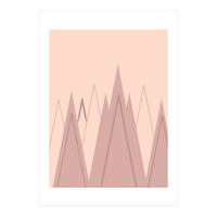 Pink mountains  (Print Only)