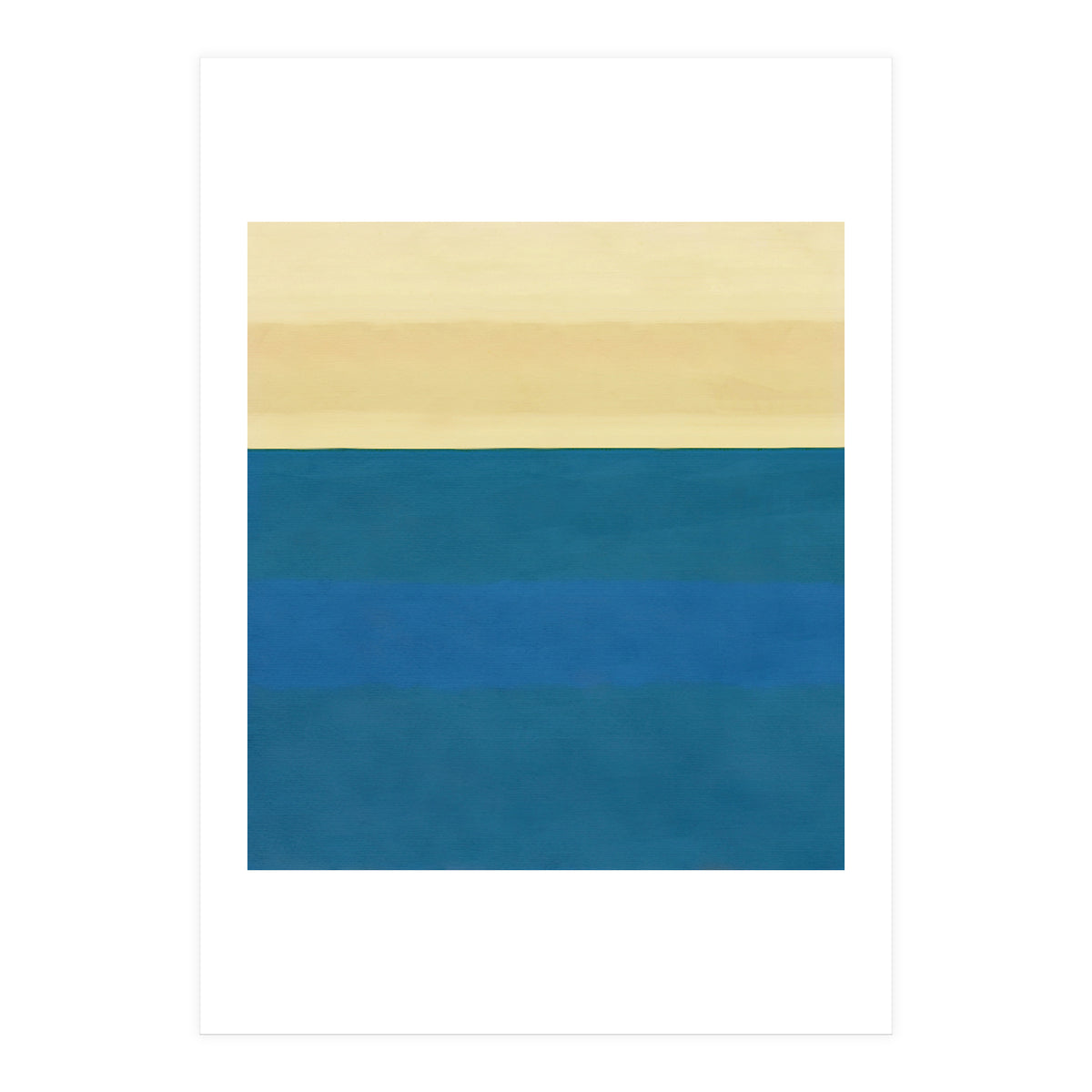 Blue Beach (Print Only)