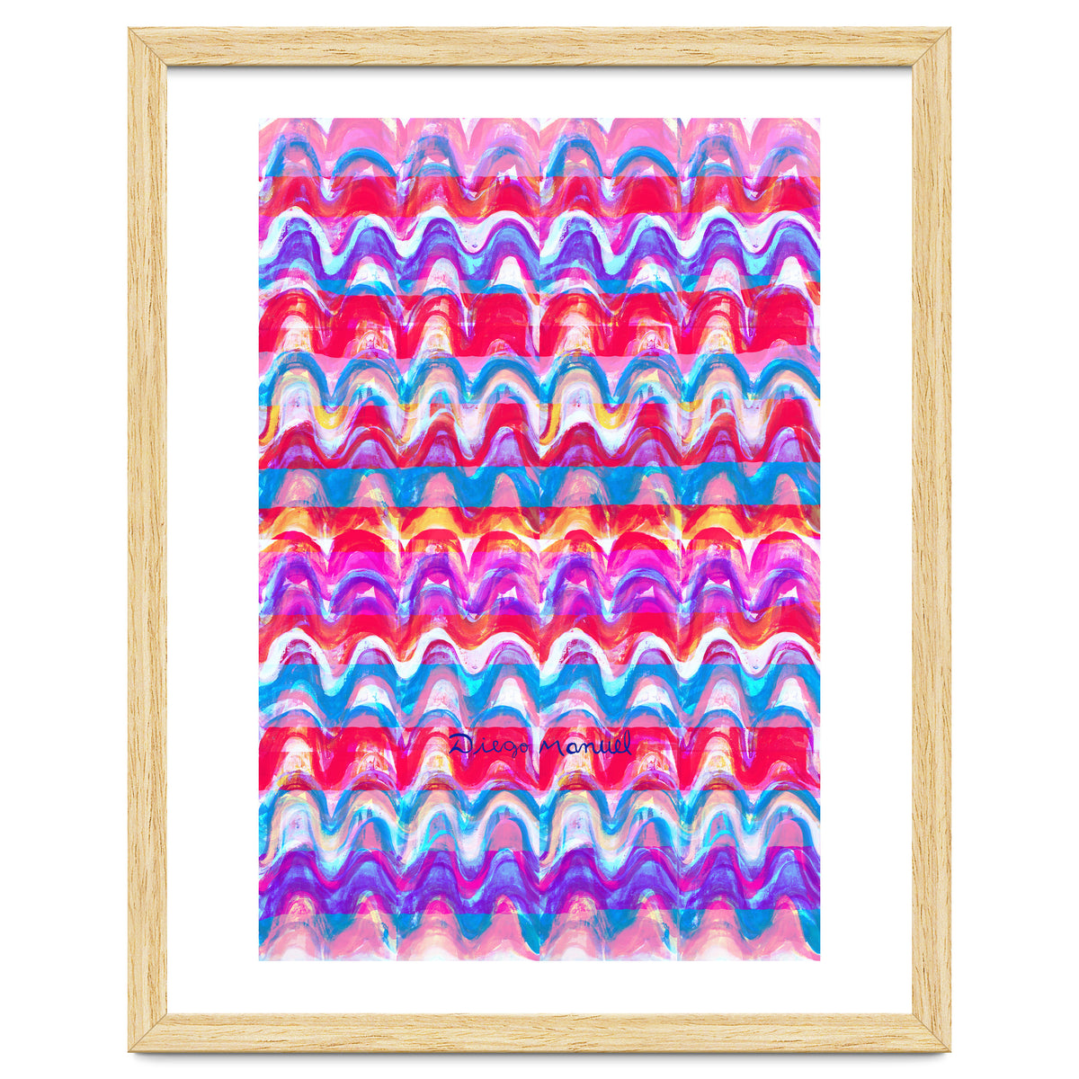 Pop abstract color full