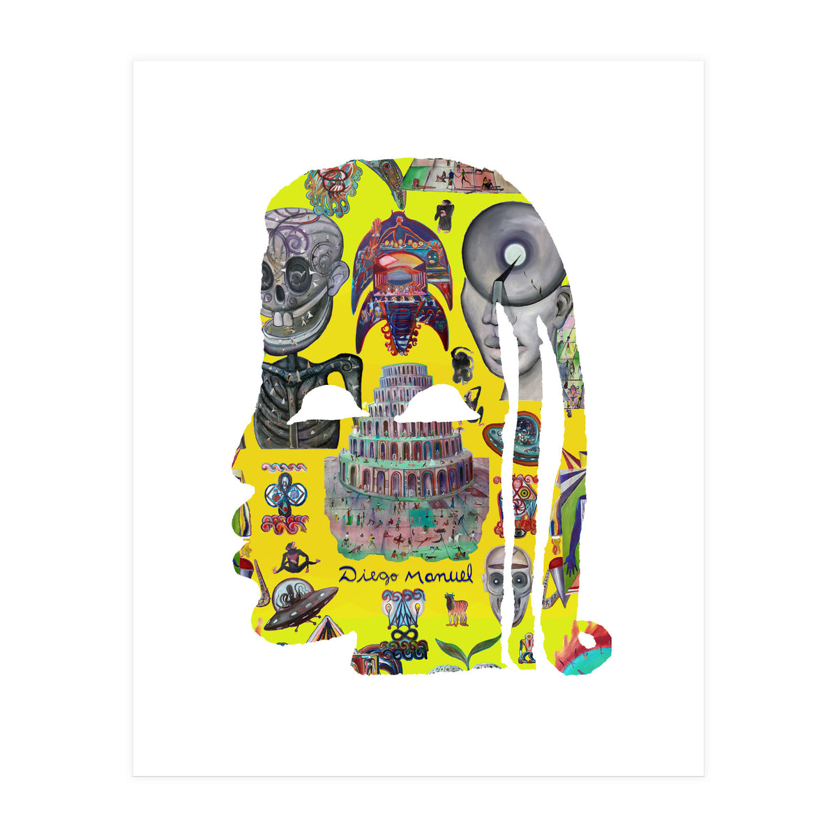 Abstracto Pop Nuevo B 18 Copia (Print Only)