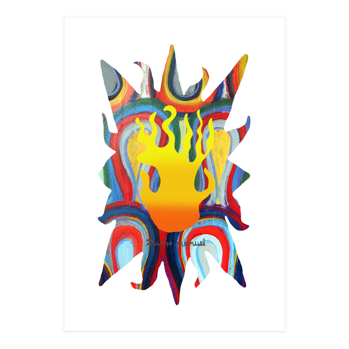 Fuego 11 Copia (Print Only)