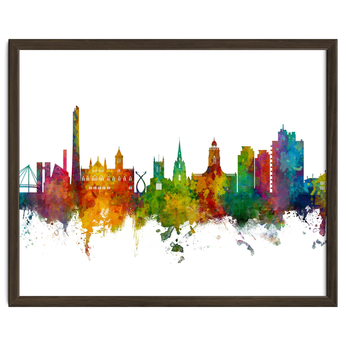 Northampton England Skyline