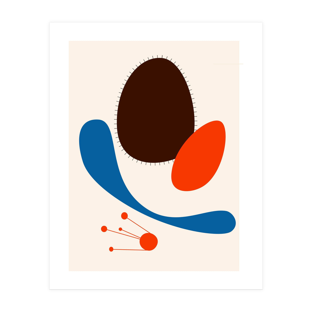 Sputnik and Blue Smile (Print Only)