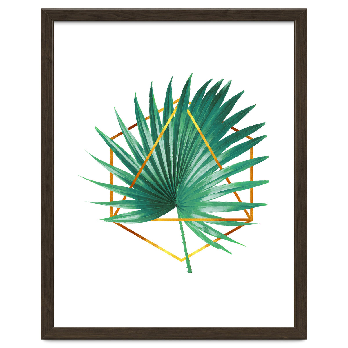 Tropical Palm Leaf 01