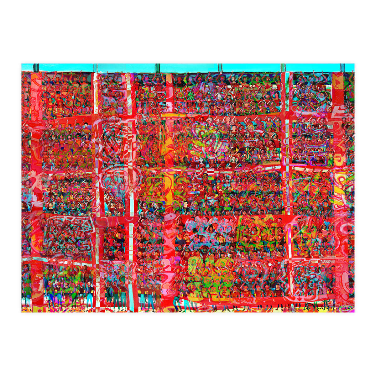 Gran Hinchada Roja 14 (Print Only)