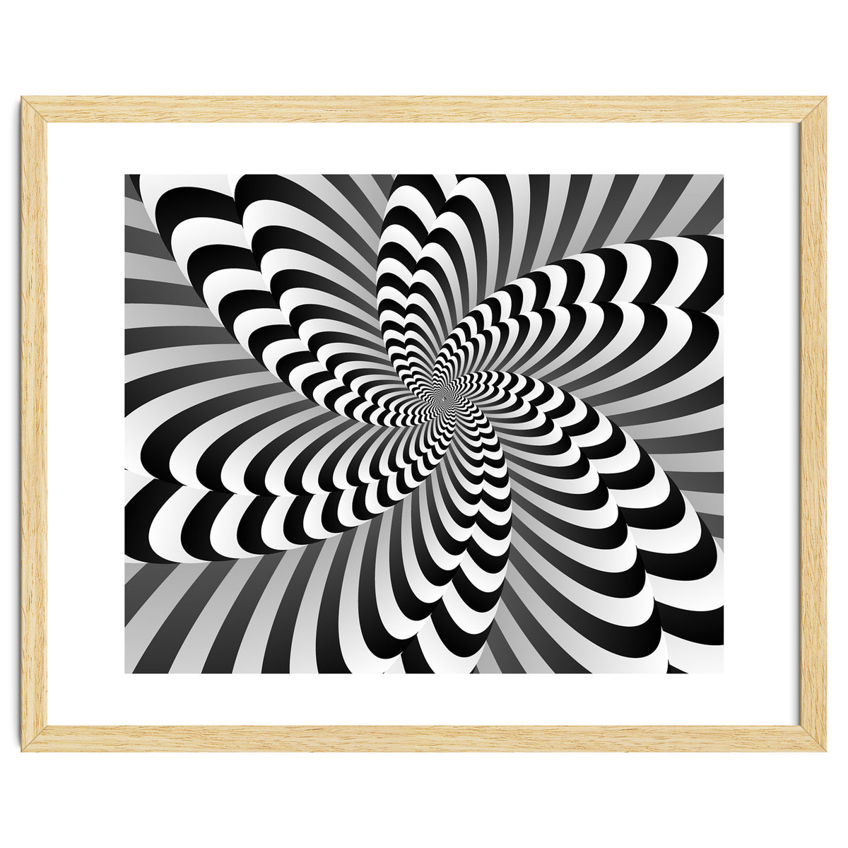 Abstract Optical Illusion