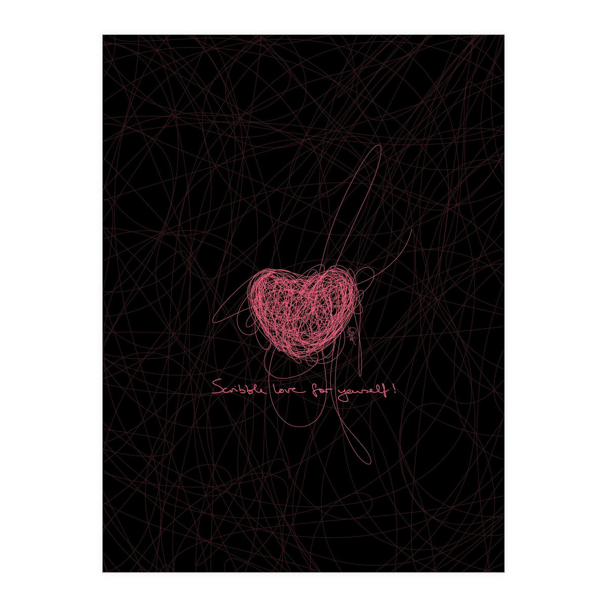 Sentimental Scribble 2 (Print Only)