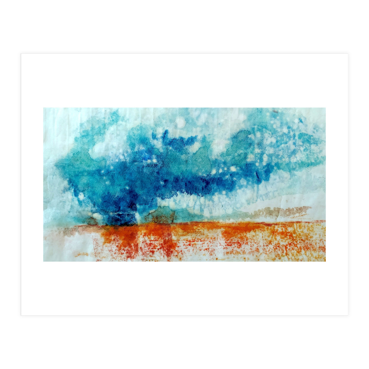 Stormy Landscape (Print Only)
