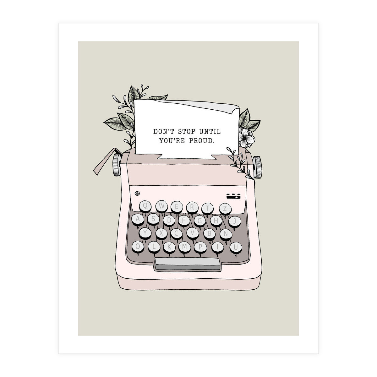 Don't Stop (Print Only)