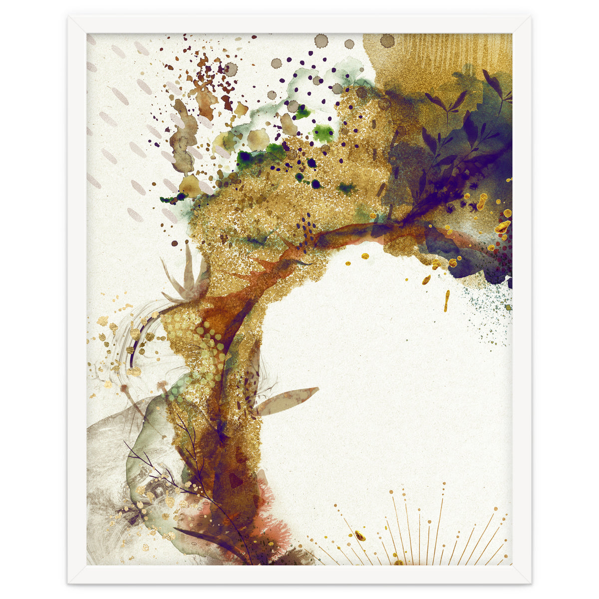 Abstract Floral - Autumn Winds