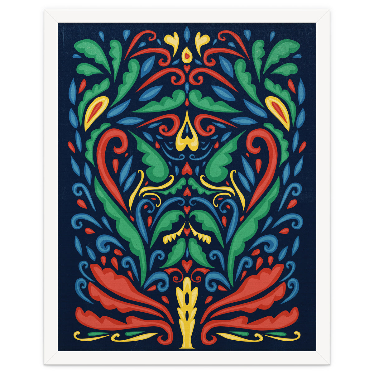 Art Nouveau Folk Art Style