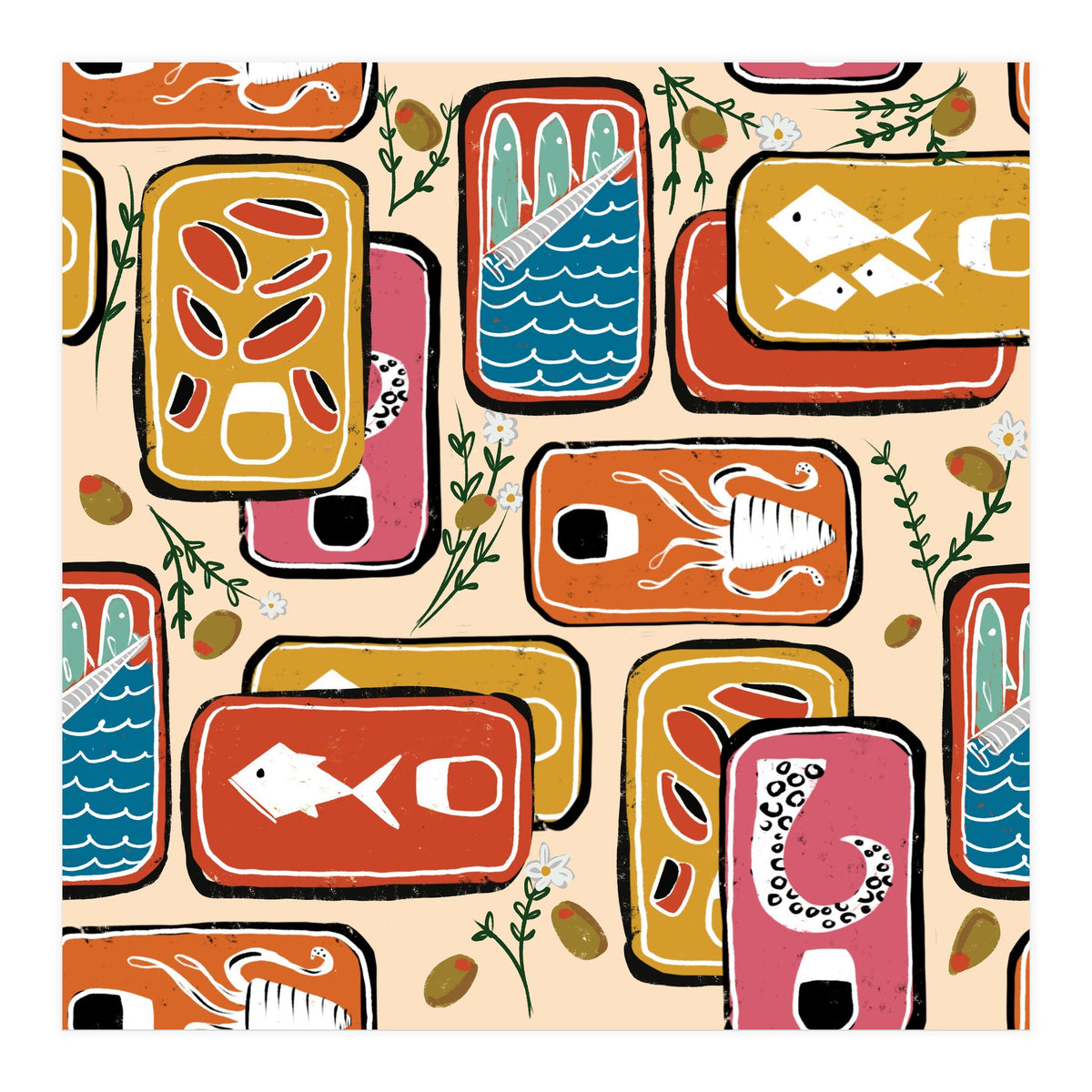 Canned Goods Pearl (Print Only)