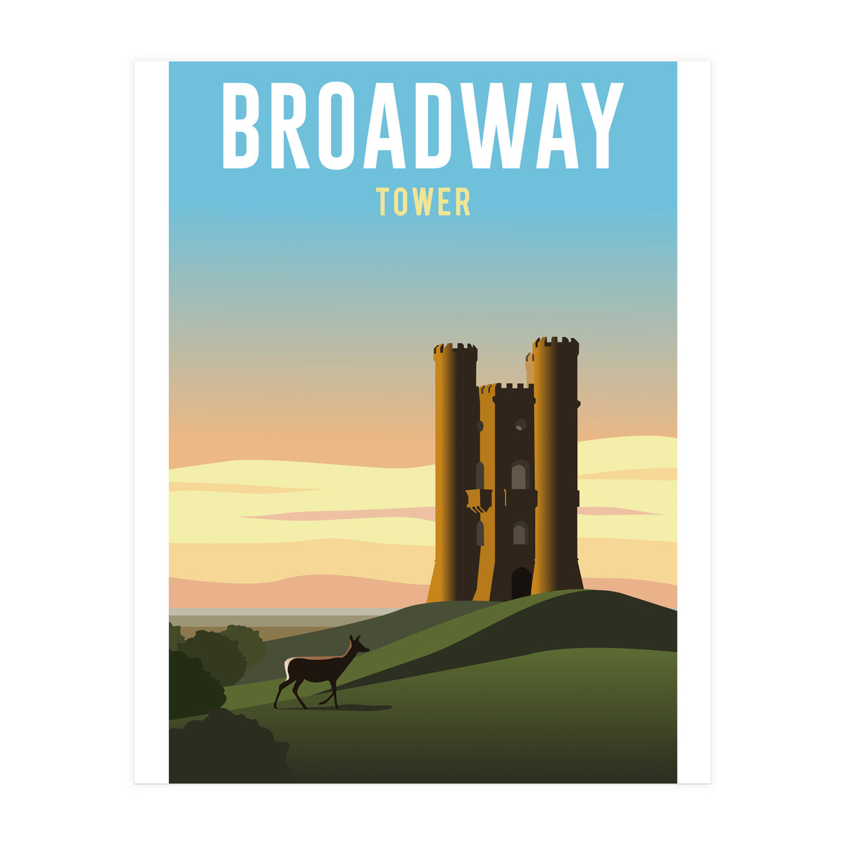 Broadway Tower (Print Only)