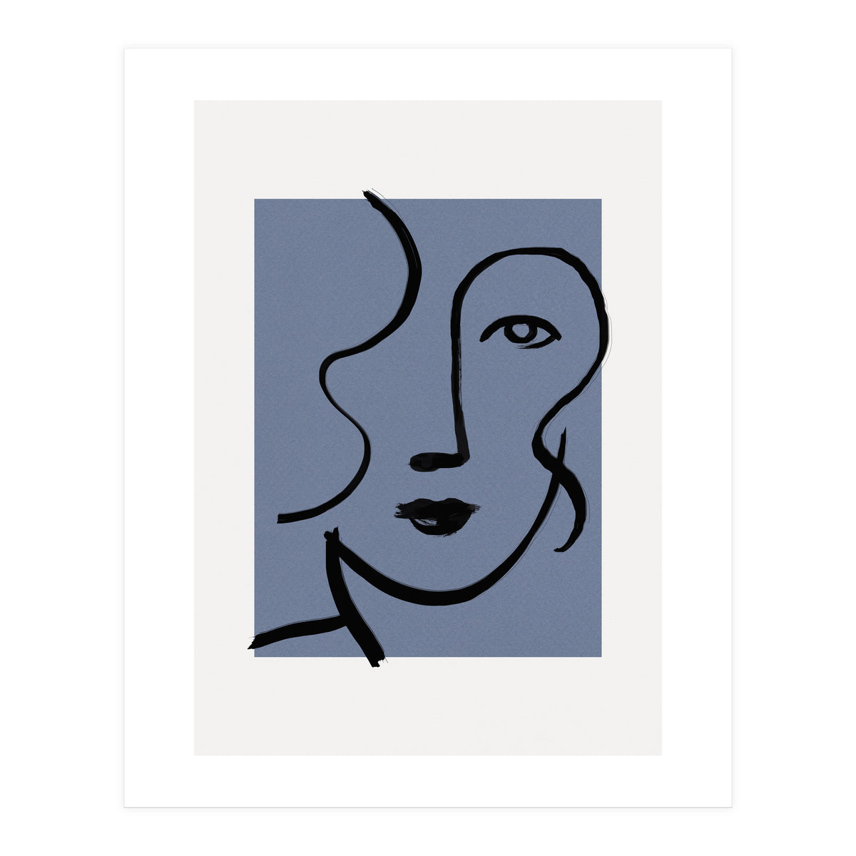 Blue Woman (Print Only)