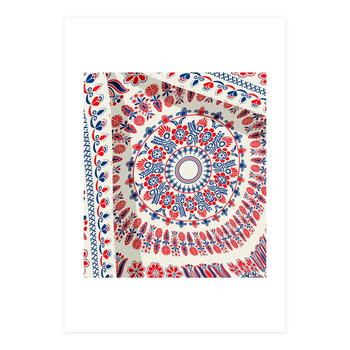 Romanian embroidery background 37 (Print Only)